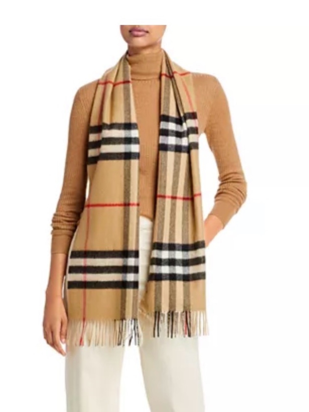 Burberry 100% cashmere Scarf - Picture 6 of 7